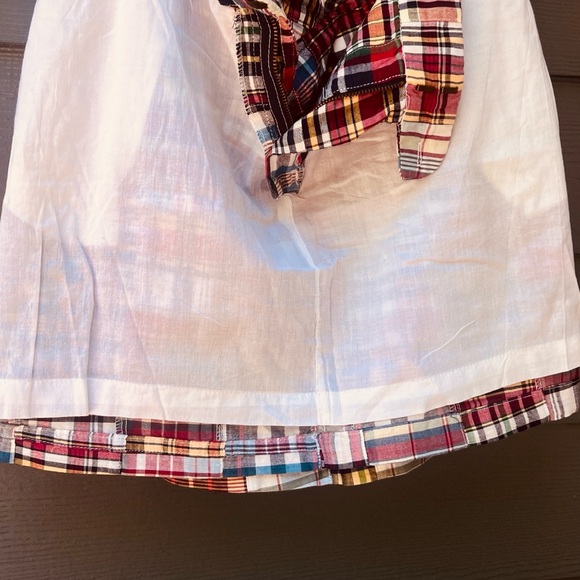 British Khaki Plaid Skirt - Picture 10 of 12